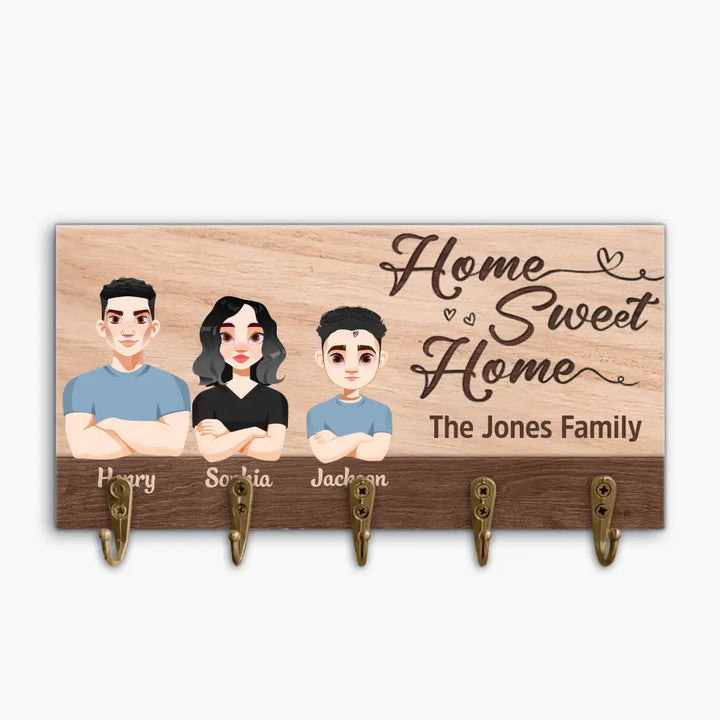 Personalized Custom Key Holder - Mother's Day, Father's Day, Birthday Gift For Mom, Dad, Family Member - This Is Us