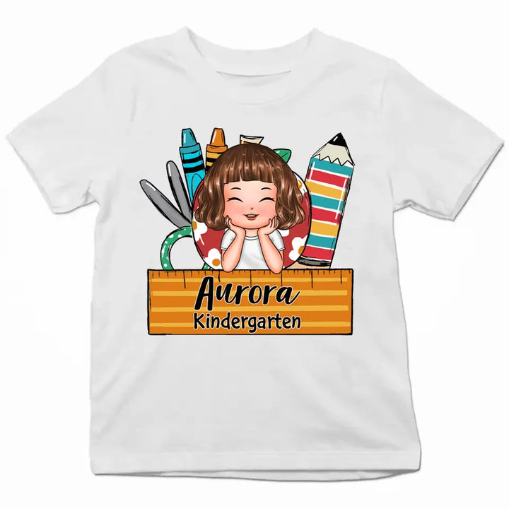 Personalized Custom T-shirt - Birthday, Back To School Gift For Kid - Back To School