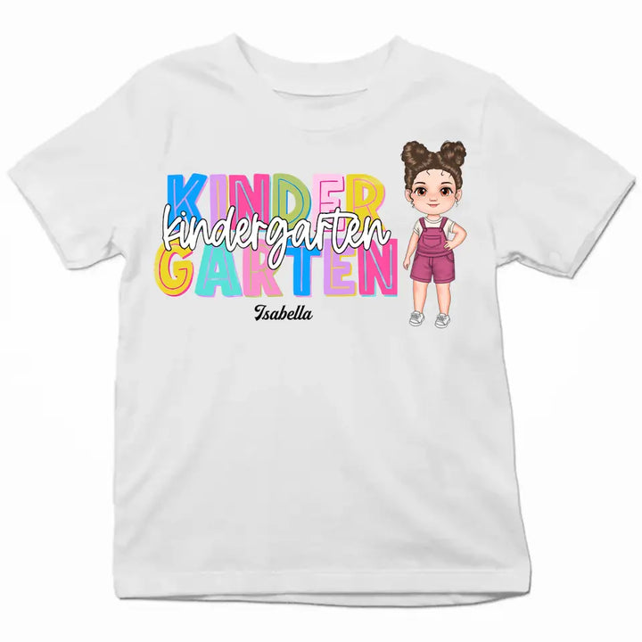 Personalized Custom T-shirt - Back To School Gift For Kid - Back To School Shirt