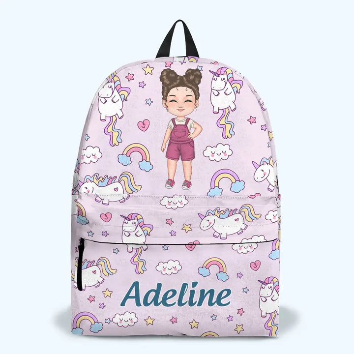 Personalized Custom Backpack - Back To School, Birthday Gift For Kindergarten, Pre-K, 1st Grade, 2nd Grade, 3rd Grade, 4th Grade, 5th Grade Kid - All You Need Is Love