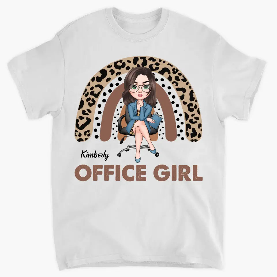 Personalized Custom T-shirt - Birthday Gift For Office Staff - Office Girl