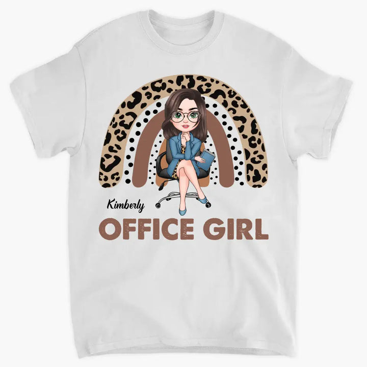 Personalized Custom T-shirt - Birthday Gift For Office Staff - Office Girl