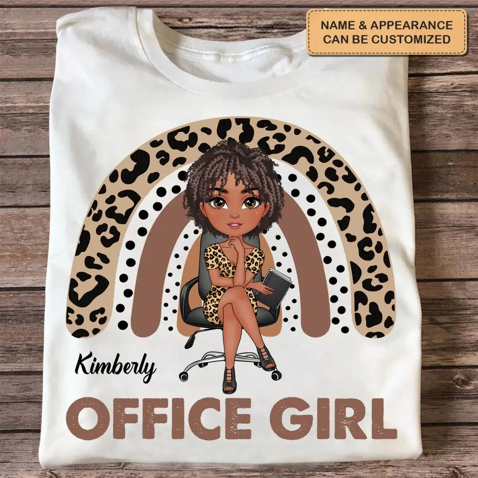 Personalized Custom T-shirt - Birthday Gift For Office Staff - Office Girl