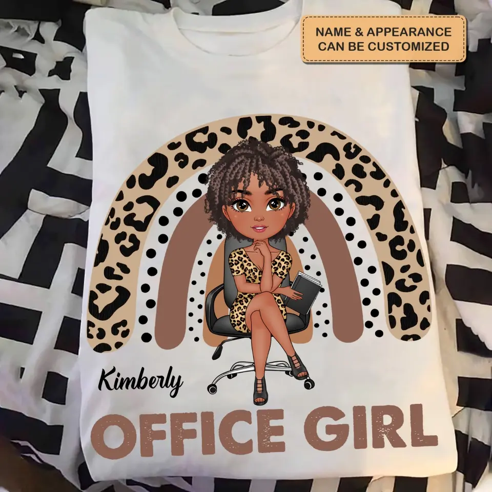 Personalized Custom T-shirt - Birthday Gift For Office Staff - Office Girl