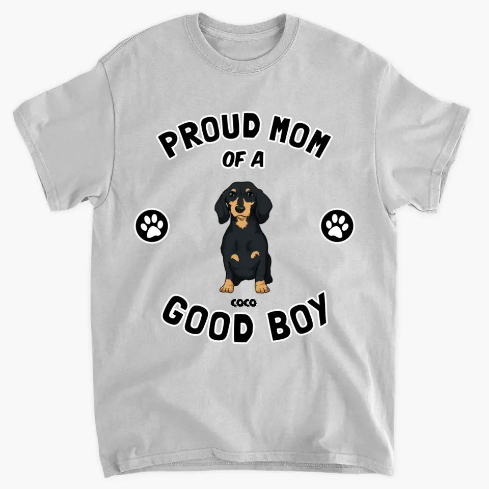 Personalized Custom T-shirt - Birthday Gift For Dog Dad, Dog Mom, Dog Owner - Proud Owner