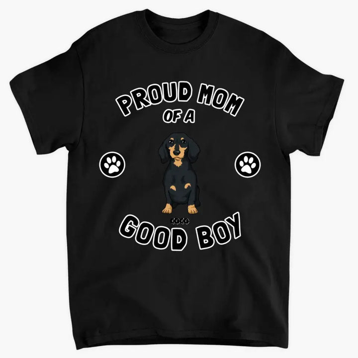 Personalized Custom T-shirt - Birthday Gift For Dog Dad, Dog Mom, Dog Owner - Proud Owner