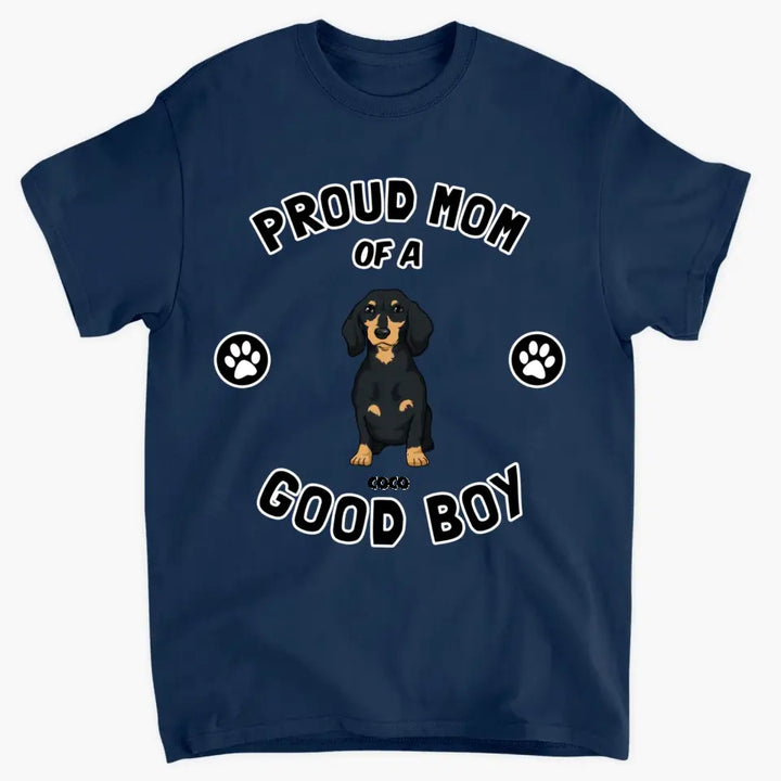 Personalized Custom T-shirt - Birthday Gift For Dog Dad, Dog Mom, Dog Owner - Proud Owner