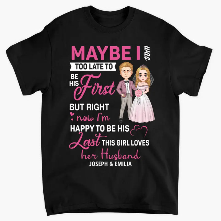 Personalized Custom T-shirt - Anniversary, Wedding Gift For Couple, Husband, Wife - I'm In Love With All The Little Things