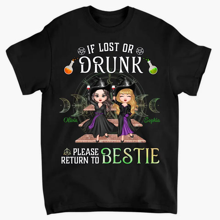Personalized Custom T-shirt - Halloween Gift For Friends, Besties - I Am The Besties