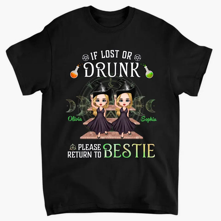 Personalized Custom T-shirt - Halloween Gift For Friends, Besties - I Am The Besties