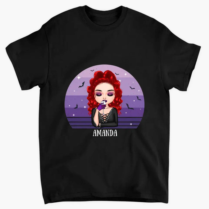 Personalized Custom T-shirt - Halloween Gift For Wicca - Oh Honey I'm The Wicked Witch Of Everything