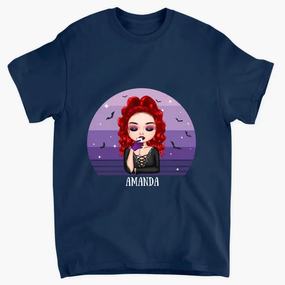 Personalized Custom T-shirt - Halloween Gift For Wicca - Oh Honey I'm The Wicked Witch Of Everything