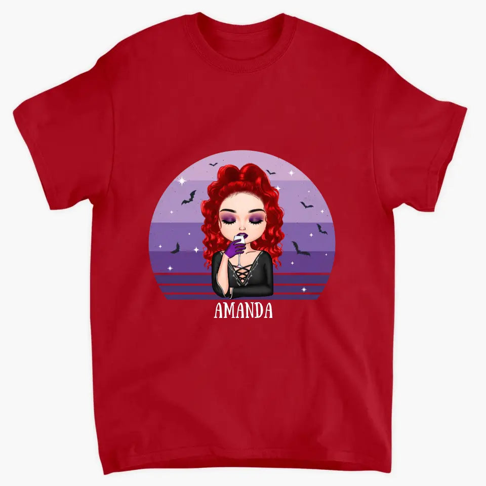 Personalized Custom T-shirt - Halloween Gift For Wicca - Oh Honey I'm The Wicked Witch Of Everything