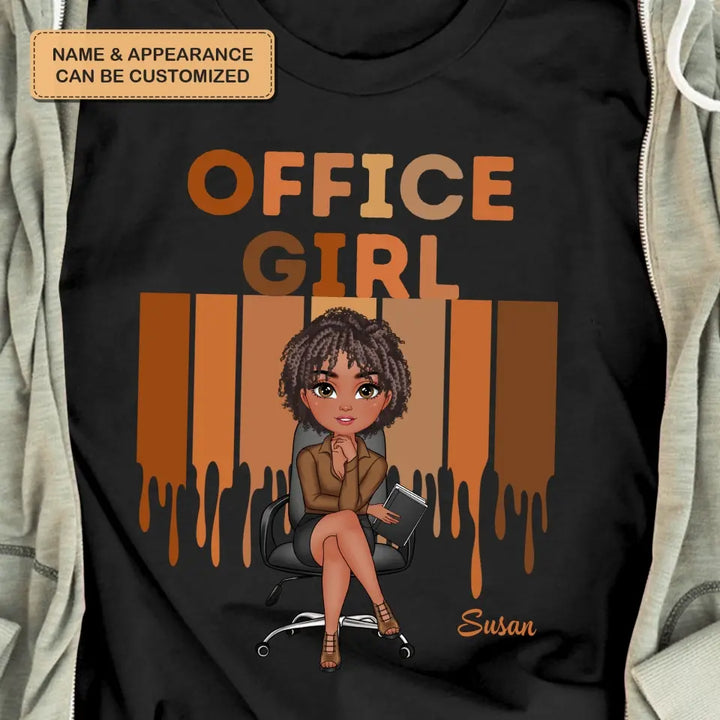 Personalized Custom T-shirt - Gift For Office Staff, Colleague - Love Office Life
