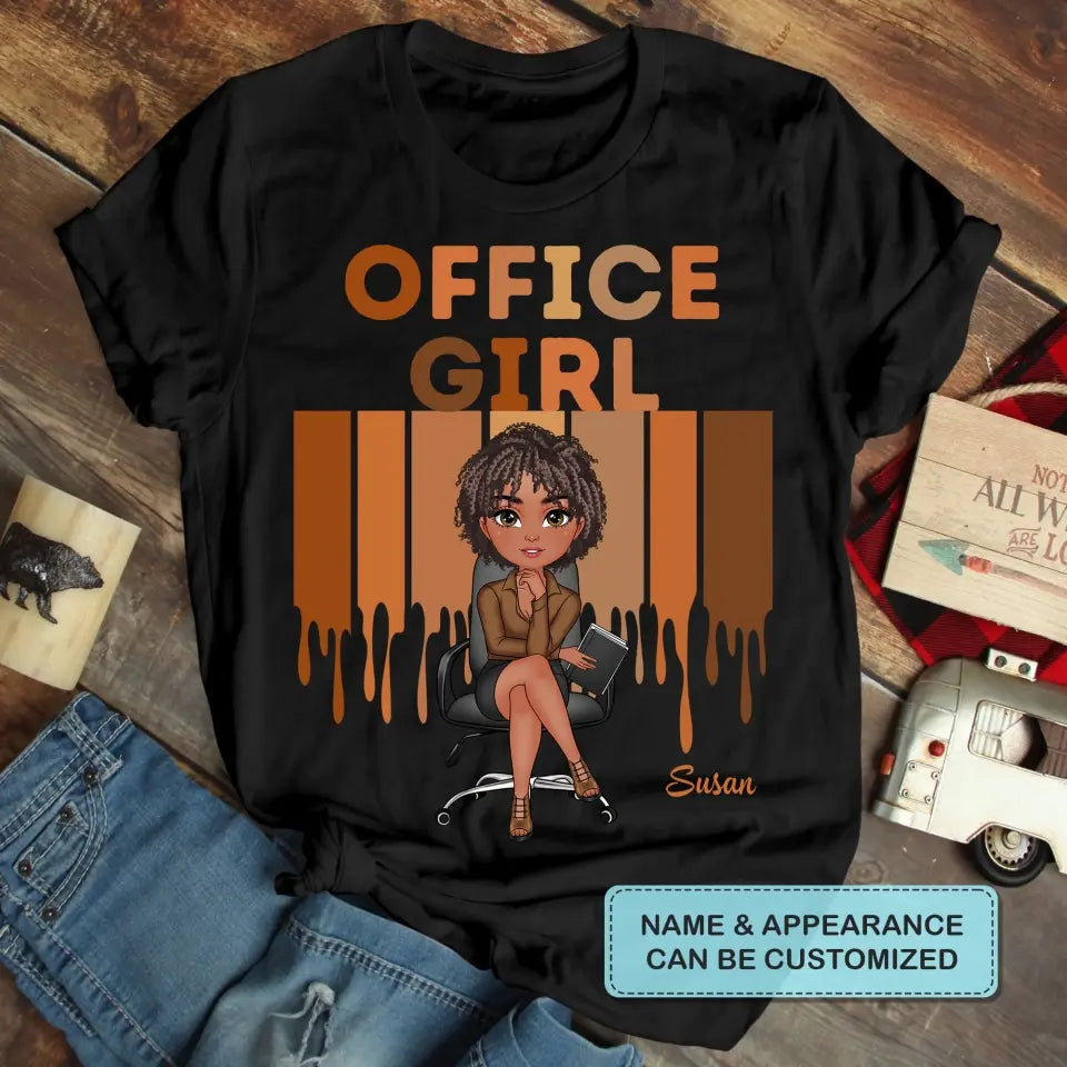 Personalized Custom T-shirt - Gift For Office Staff, Colleague - Love Office Life