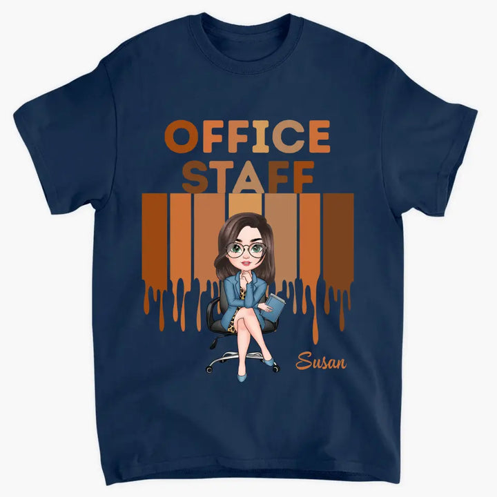Personalized Custom T-shirt - Gift For Office Staff, Colleague - Love Office Life