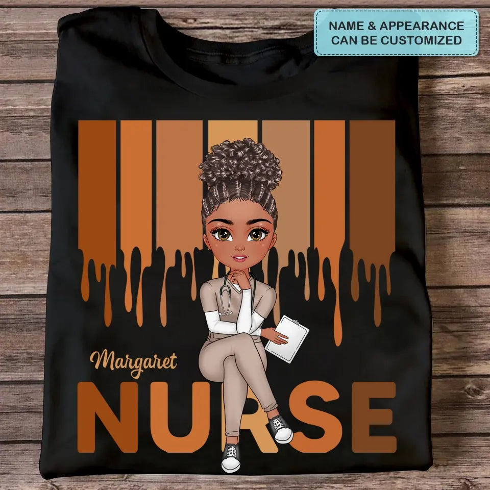 Personalized Custom T-shirt - Nurse's Day, Appreciation Gift For Nurse - Love Nurse Life V2