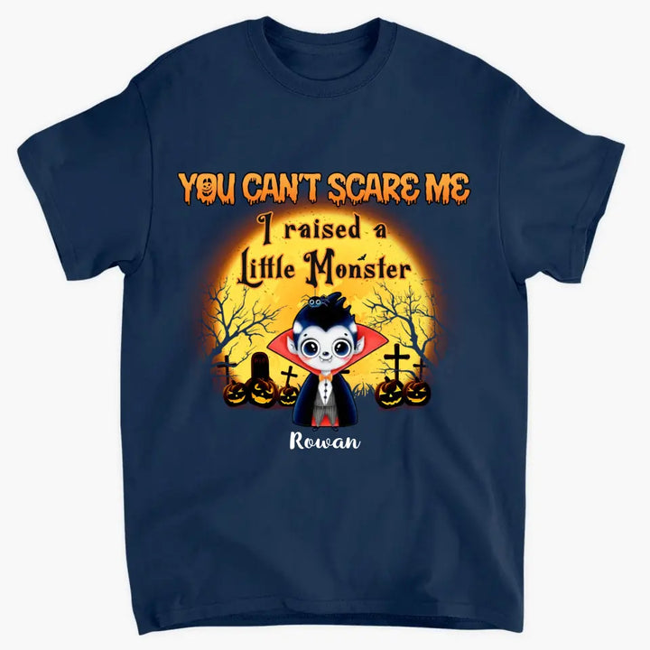 Personalized Custom T-shirt - Halloween Gift For Grandma, Mom - You Can't Scare Me