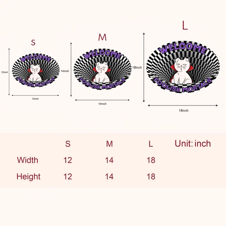 Dog Cat Halloween - Personalized Custom Door Sign - Halloween Gift For Pet Mom, Pet Dad, Pet Lover, Pet Parents