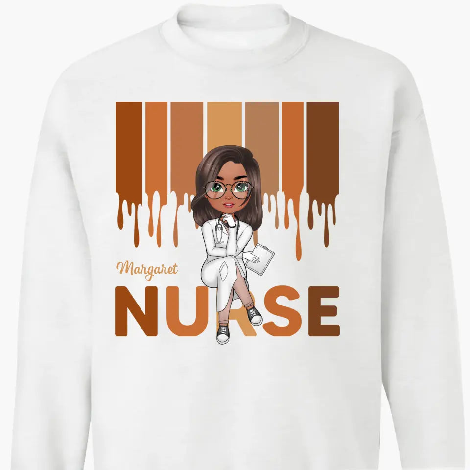 Personalized Custom T-shirt - Nurse's Day, Appreciation Gift For Nurse - Love Nurse Life V2