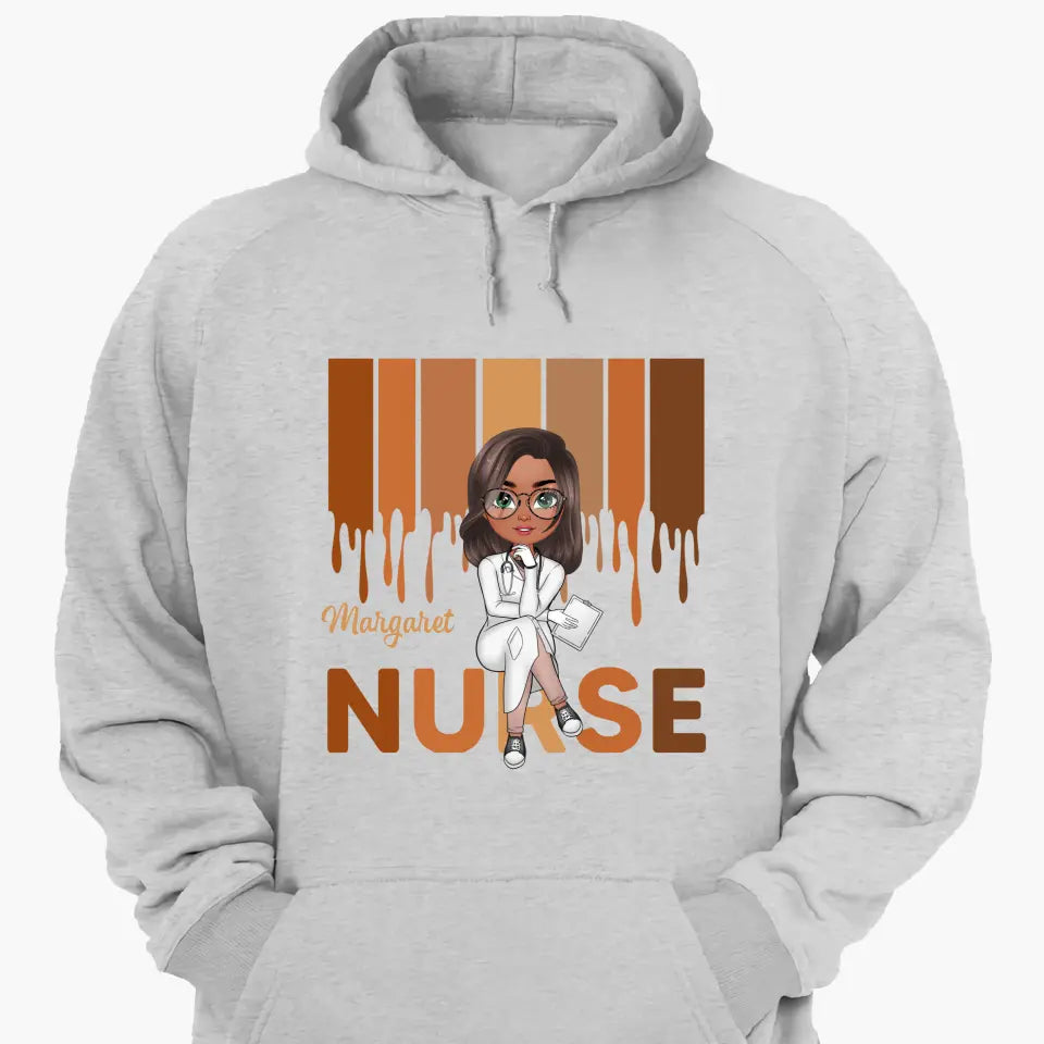 Personalized Custom T-shirt - Nurse's Day, Appreciation Gift For Nurse - Love Nurse Life V2