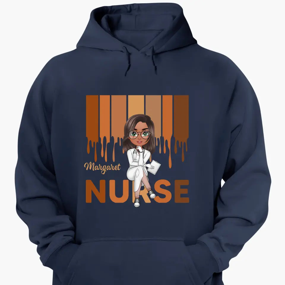 Personalized Custom T-shirt - Nurse's Day, Appreciation Gift For Nurse - Love Nurse Life V2