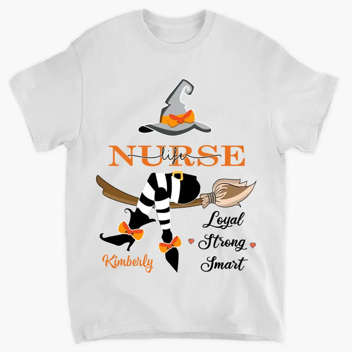 Nurse Life - Personalized Custom T-shirt - Nurse's Day, Appreciation, Halloween Gift For Nurse
