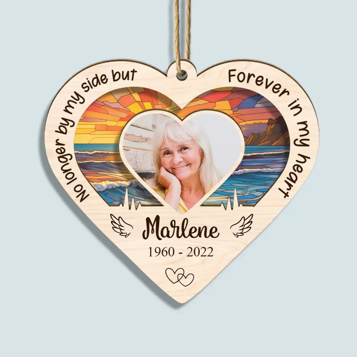 Memorial Ornament - Personalized Custom Suncatcher Layer Mix Ornament