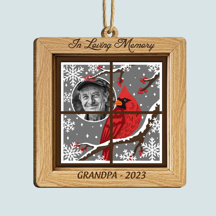 I Am Always With You - Personalized Custom Wood Ornament - Christmas, Memorial Gift For Family Members