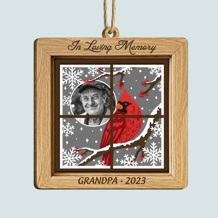 I Am Always With You - Personalized Custom Wood Ornament - Christmas, Memorial Gift For Family Members