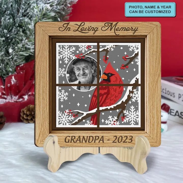 I Am Always With You - Personalized Custom 1 Layer Wooden Sign - Memorial Gift For Family Members