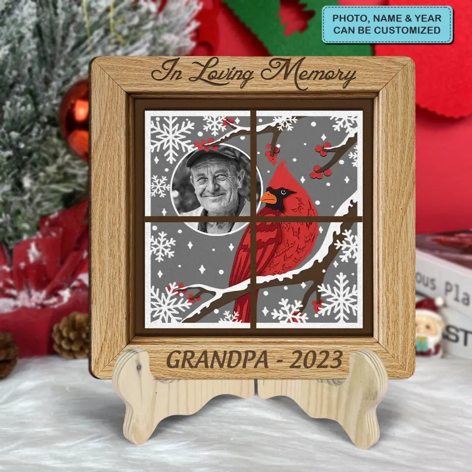 I Am Always With You - Personalized Custom 1 Layer Wooden Sign - Memorial Gift For Family Members