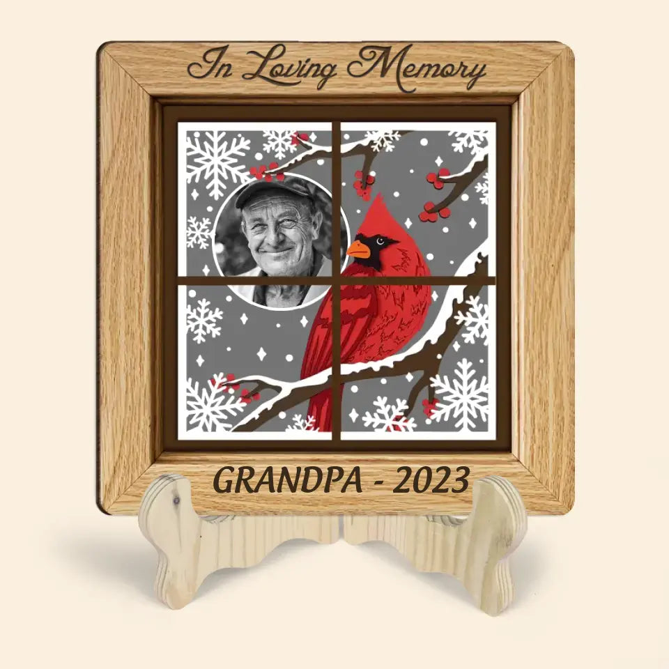 I Am Always With You - Personalized Custom 1 Layer Wooden Sign - Memorial Gift For Family Members