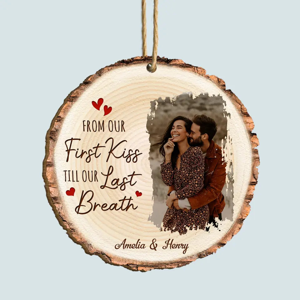 I Am Yours No Returns Or Refunds - Personalized Custom Wood Ornament - Christmas Gift For Couple, Wife, Husband, Family Members