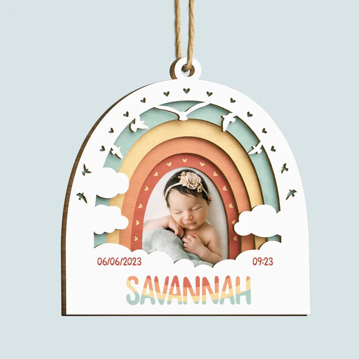 I Love You My Baby - Personalized Custom Wood Ornament - Christmas Gift For Family Members, Family