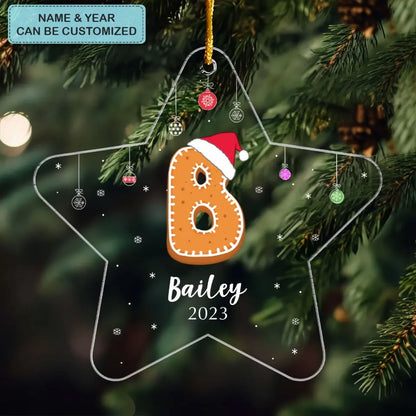 Special Letter For You - Personalized Custom Mica Ornament - Gift For Family, Family Members
