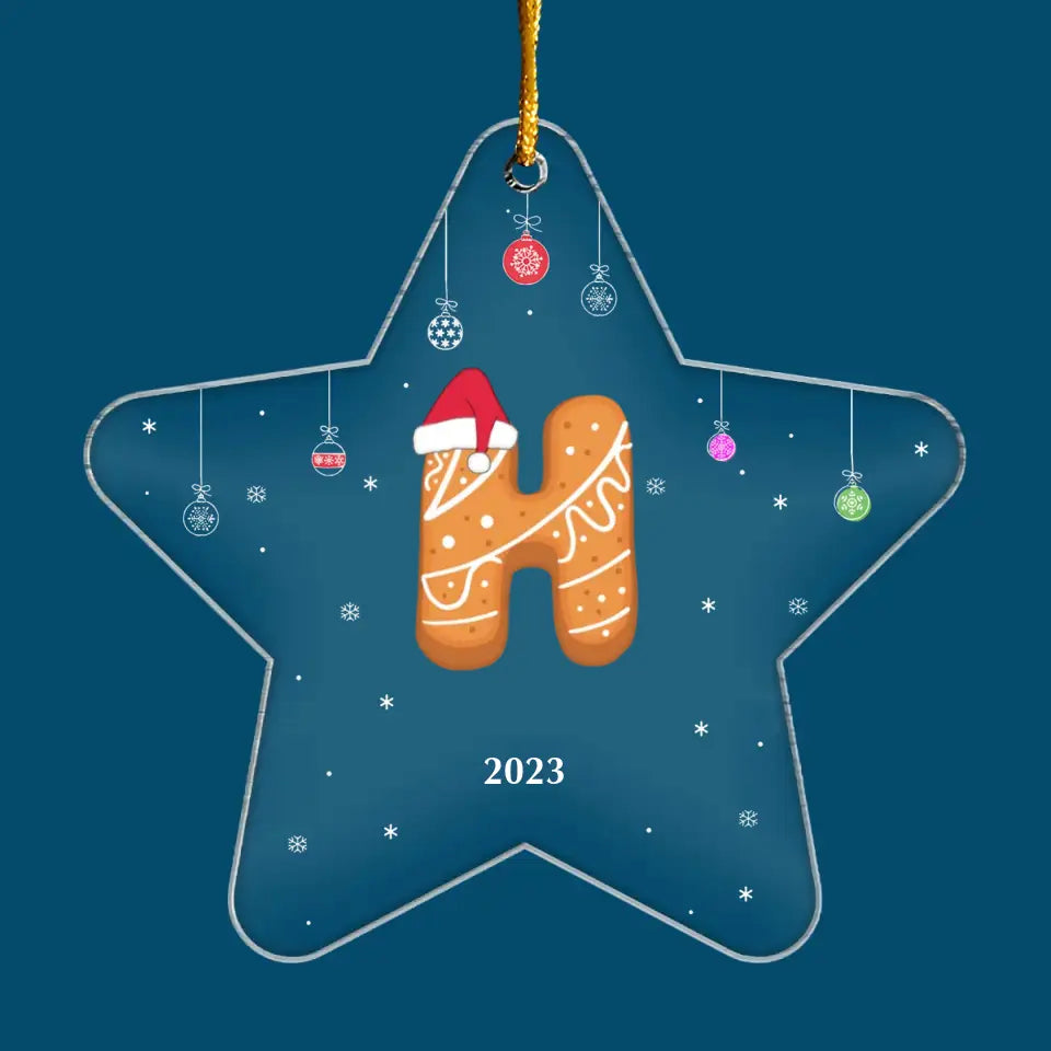 Special Letter For You - Personalized Custom Mica Ornament - Gift For Family, Family Members