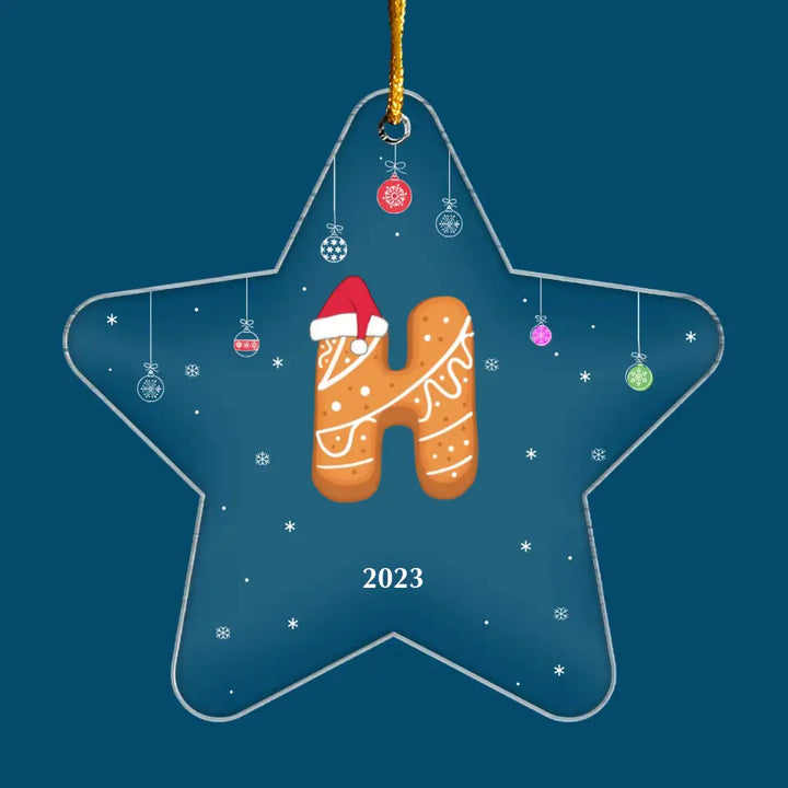 Special Letter For You - Personalized Custom Mica Ornament - Gift For Family, Family Members