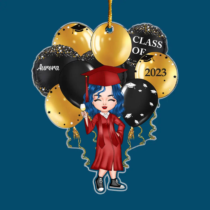 I Graduated - Personalized Custom Mica Ornament - Graduation Gift For Family Members, Friends CLA0HT001