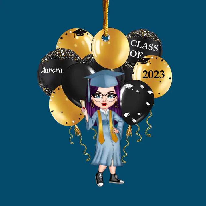 I Graduated - Personalized Custom Mica Ornament - Graduation Gift For Family Members, Friends CLA0HT001