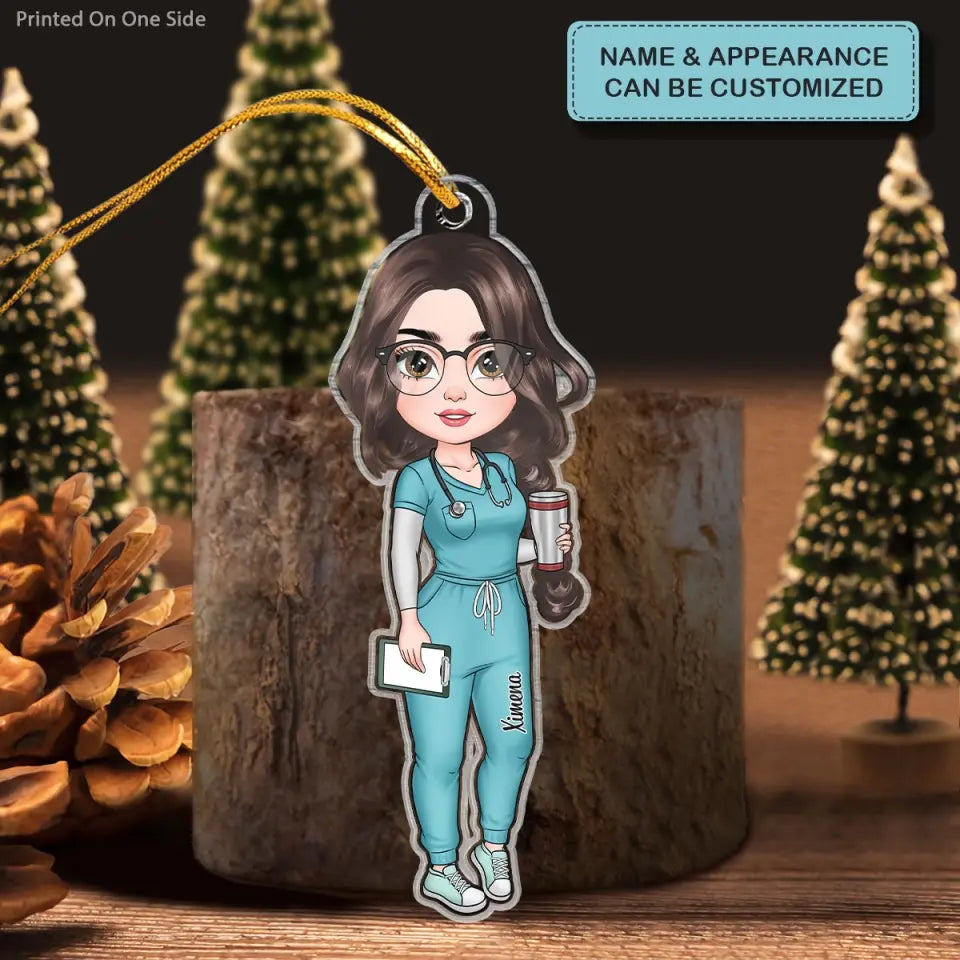 Nurse Life - Personalized Custom Mica Ornament - Christmas Gift For  Nurse CLA0HD006