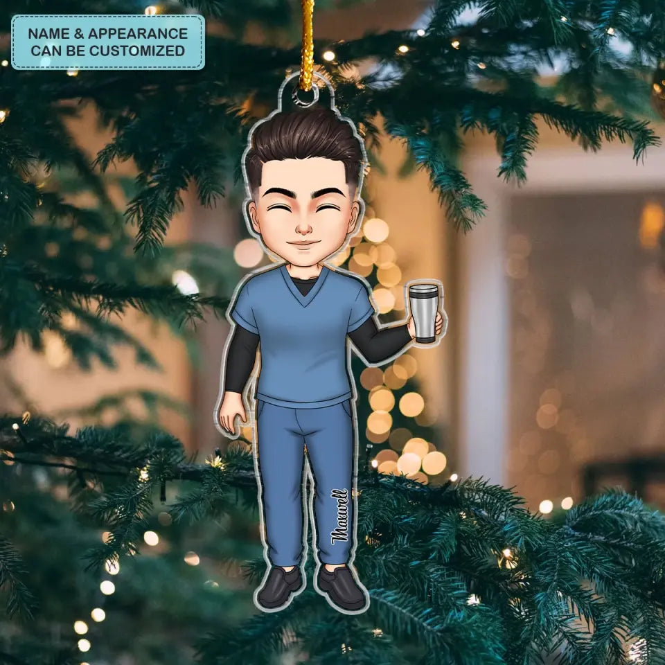 Nurse Life - Personalized Custom Mica Ornament - Christmas Gift For  Nurse CLA0HD006