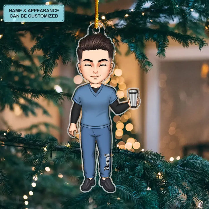 Nurse Life - Personalized Custom Mica Ornament - Christmas Gift For  Nurse CLA0HD006