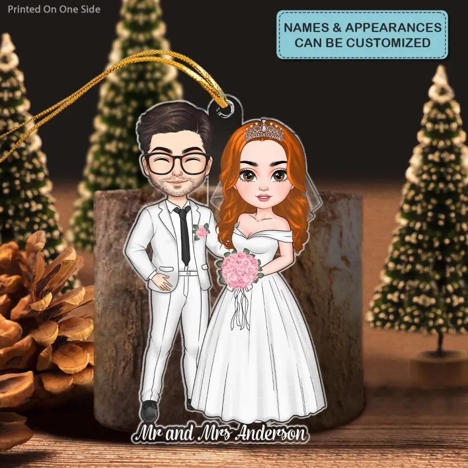 You And Me We Got This - Personalized Custom Mica Ornament - Anniversary, Wedding Gift For Couple, Husband, Wife, Family Members CLA0DM003