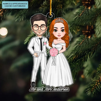 You And Me We Got This - Personalized Custom Mica Ornament - Anniversary, Wedding Gift For Couple, Husband, Wife, Family Members CLA0DM003