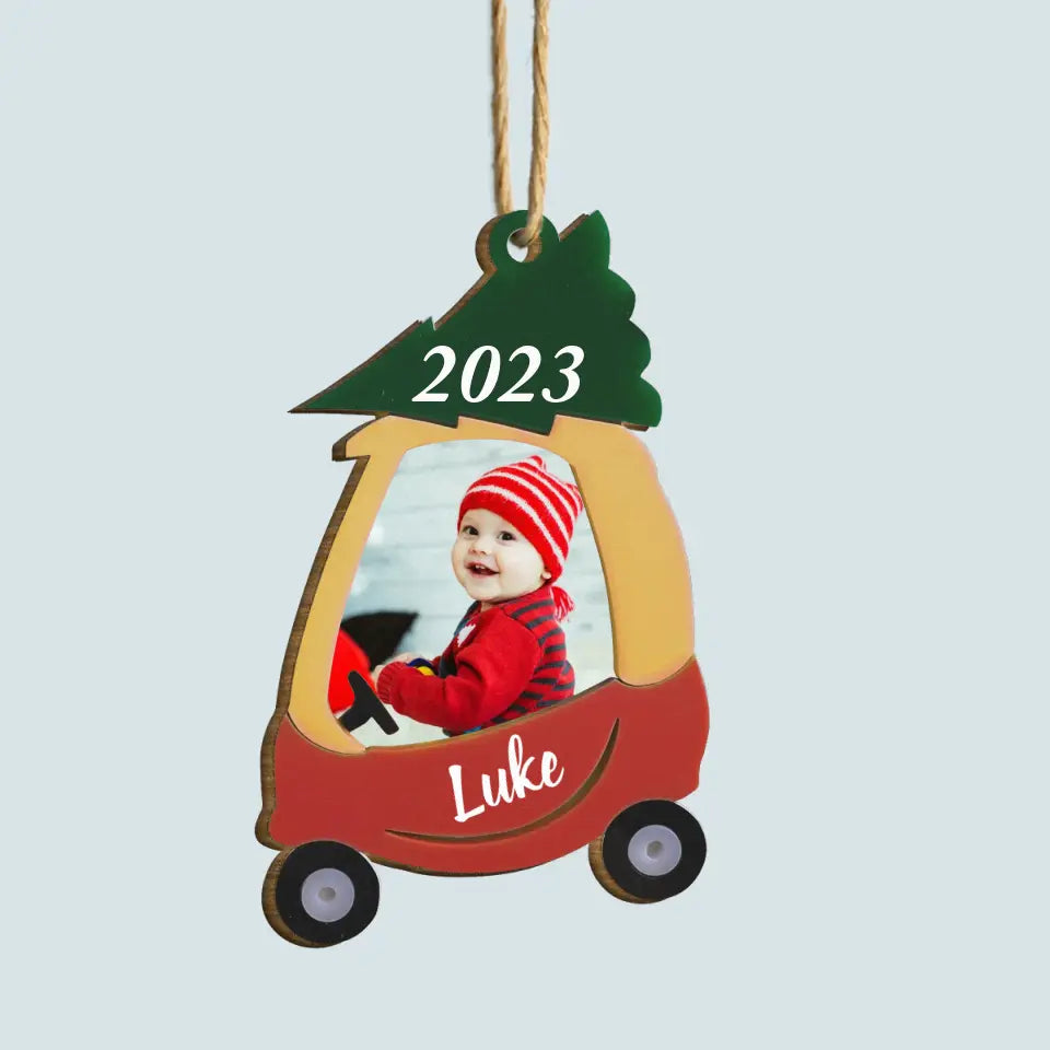 Kids Little Christmas - Personalized Custom Wood Ornament - Christmas Gift For Baby, Kids, Family Members