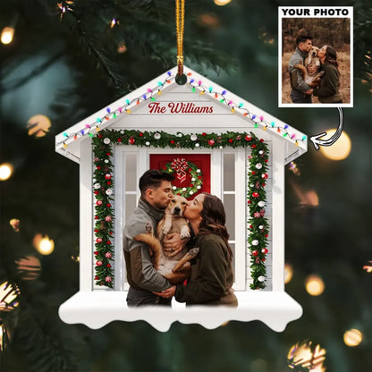 Our Family 2023 - Personalized Custom Photo Mica Ornament - Christmas Gift For Family Members AGCHD037