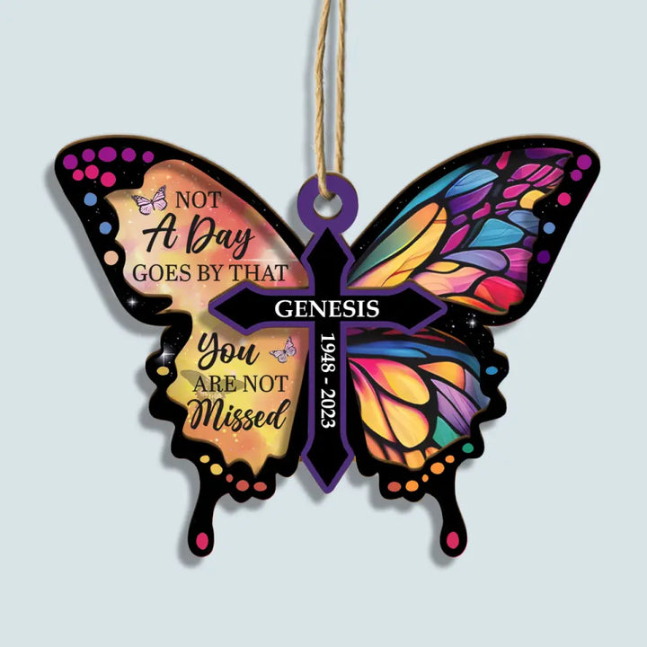 Forever In my Heart - Personalized Custom Suncatcher Layer Mix Ornament - Memorial Gift For Family, Family Members