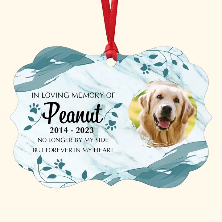 In Loving Memory Of - Personalized Custom Aluminium Ornament - Memorial Gift For Dog Mom, Dog Dad, Pet Lover, Pet Owner