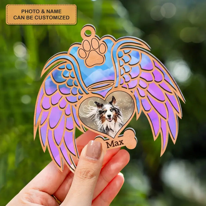 You Were My Favorite - Personalized Custom Suncatcher Layer Mix Ornament - Christmas, Memorial Gift For Dog Lover, Dog Owner, Dog Dad, Dog Mom